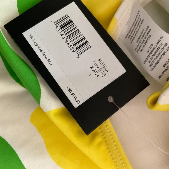 KATE SPADE Women's Swimsuit NWT Size L - Picture 7 of 9